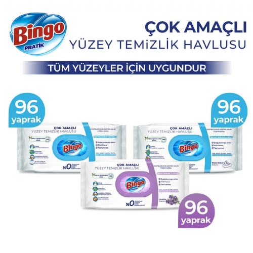 Bingo Yüzey Havlusu 96`lı