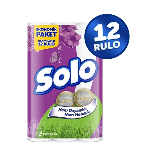 Solo Havlu 12`li