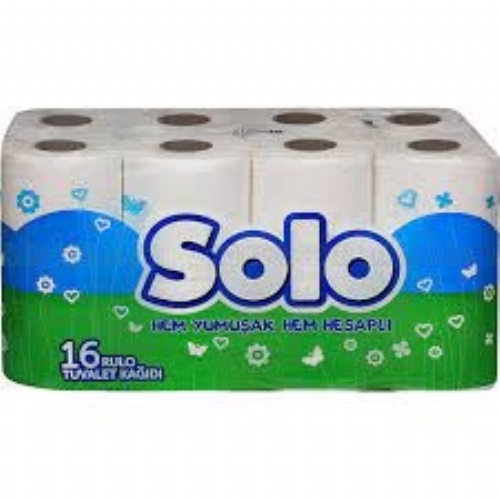 SOLO TUVALET KAĞIDI 16`LI