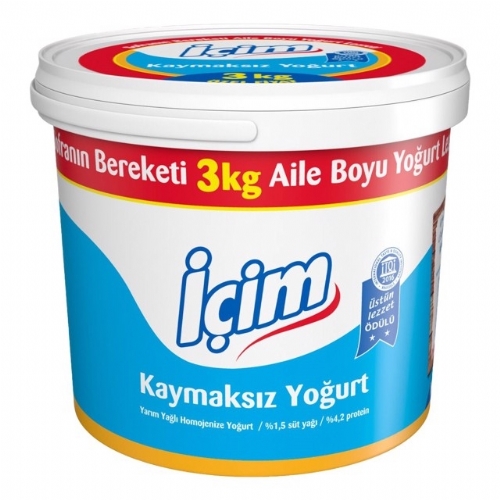 İçim Yoğurt 3 Kg